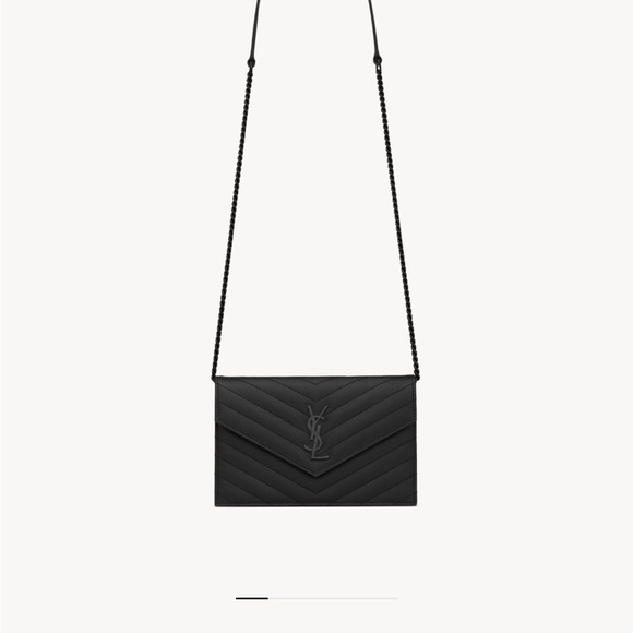 Yves Saint Laurent Handbags - YSL Black Quilted Crossbody Bag